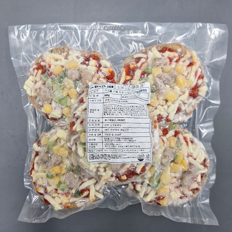 피자 스테이크 400g (100g x 4개)