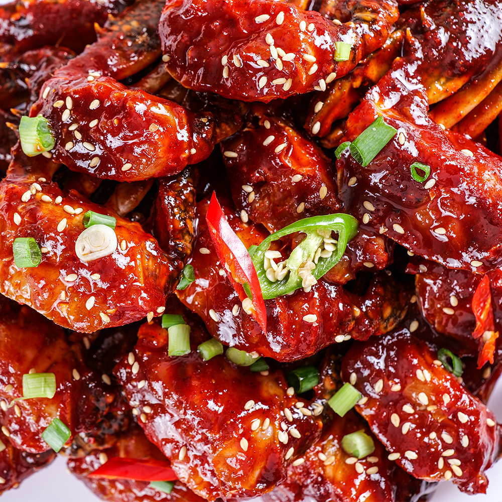 연평도 숫꽃게 양념게장 3-4마리 500g